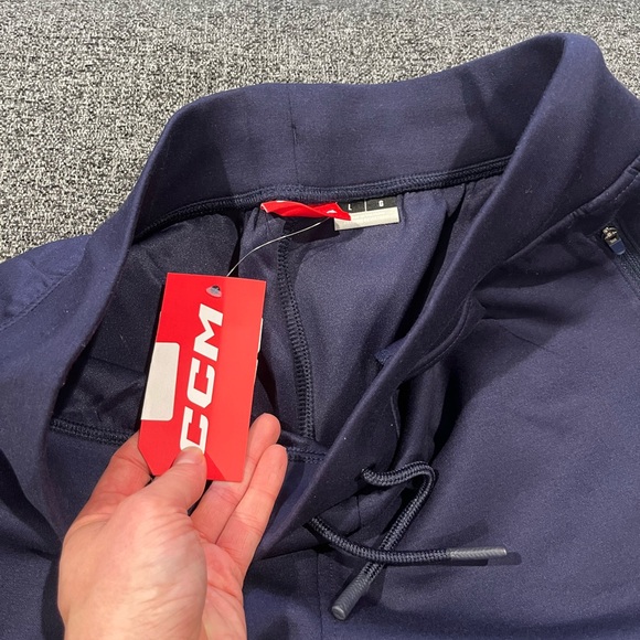 CCM Dark Blue Athletic Pants - Picture 4 of 5